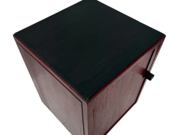 Two Art Deco Modernist Nightstands by A.H. Jansen for L.O.V. Oosterbeek, 1920s